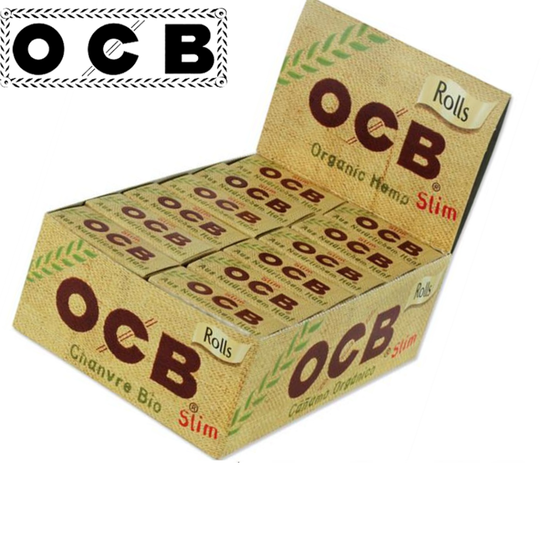 Rolls, OCB®, Organic Hemp, King Size Slim