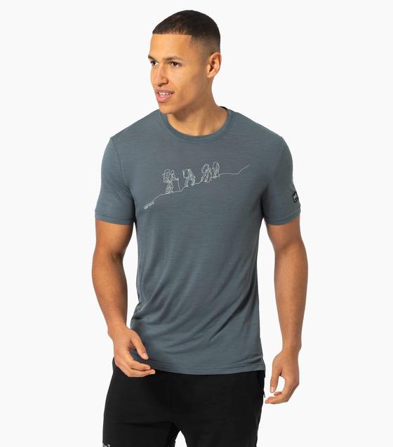 M SN HIKING TEE von super.natural