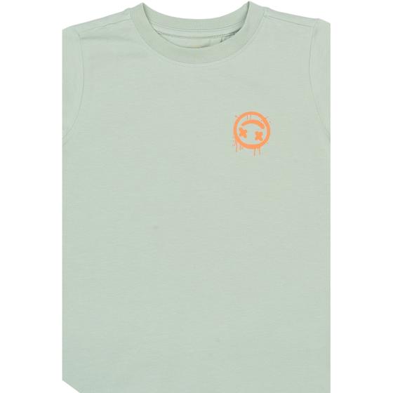 The New T-Shirt Sander Aqua Grey