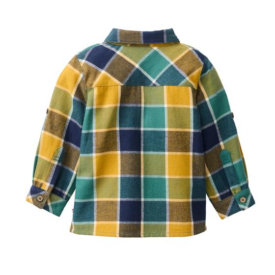 People wear Organic Flanell Hemd Bunt Kariert