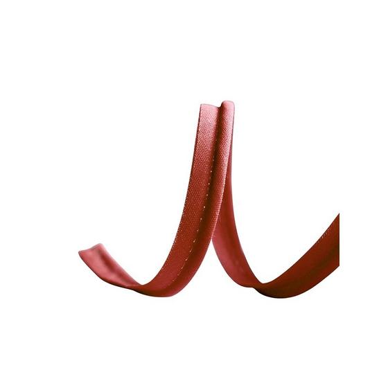 Paspelband breit uni - terracotta