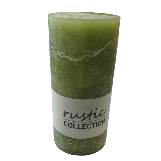 Kerze Rustic Collection Forest - Green