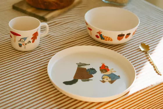 NUUKK Kindertasse Waldtiere