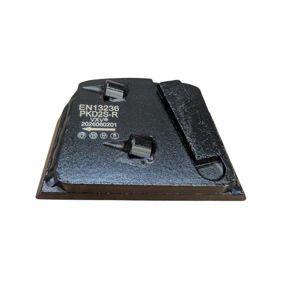 Diamant Schleifschuh <br> passend für Lavina <br> PKD-Segmentierung <br> für dicke Beschichtungen