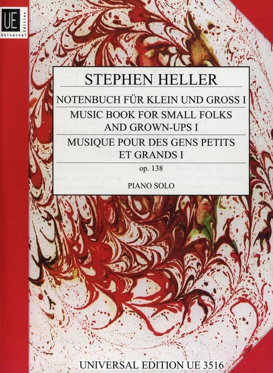 Notenbuch für Klein und Groß für Piano solo op. 138