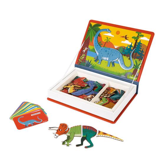 Janod Magneti' Book Dinosaurier