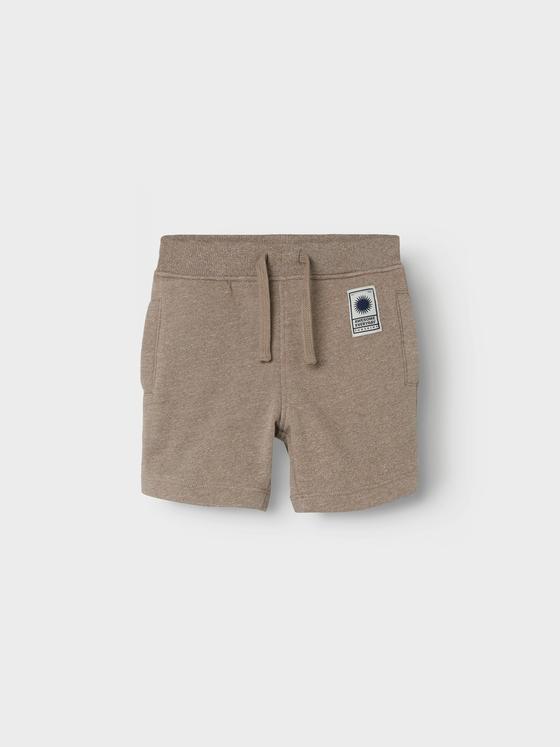 Name It Long Sweat Shorts Fungi Melange