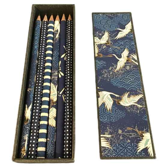 Bleistift Schachtel Kranich