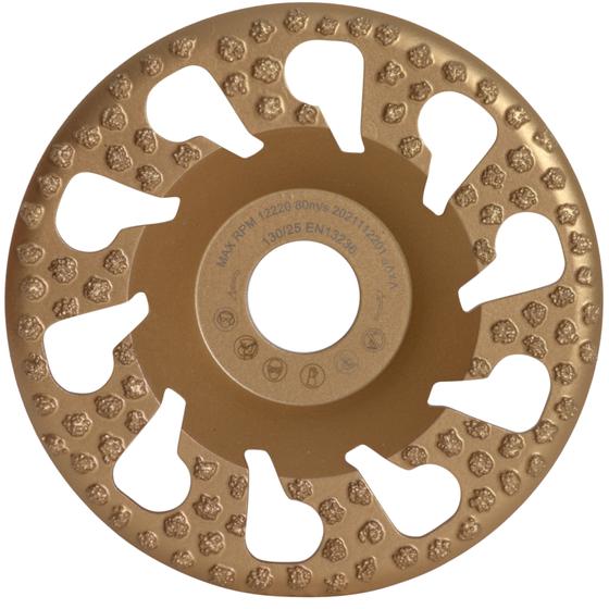 Vakuum Schleifteller <br> Ø 130 mm <br> passend zu Festool <br> Klebereste auf Holz