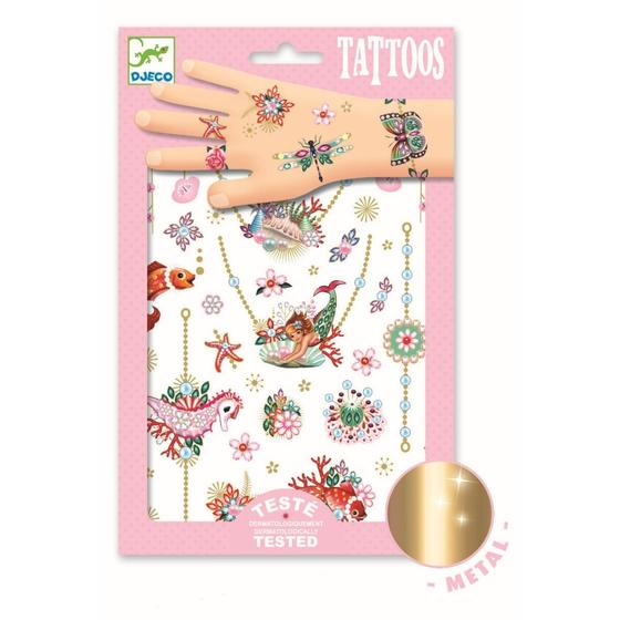 Tattoos "Fionas Schmuck", dermatologisch getestet, langhaftend