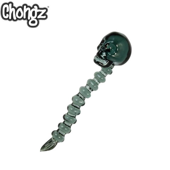 Dabber, Chongz®, Glas, Skeleton, Grau