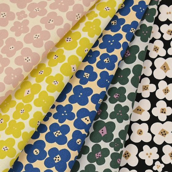 Kokka Oxford Linnnea pop flower