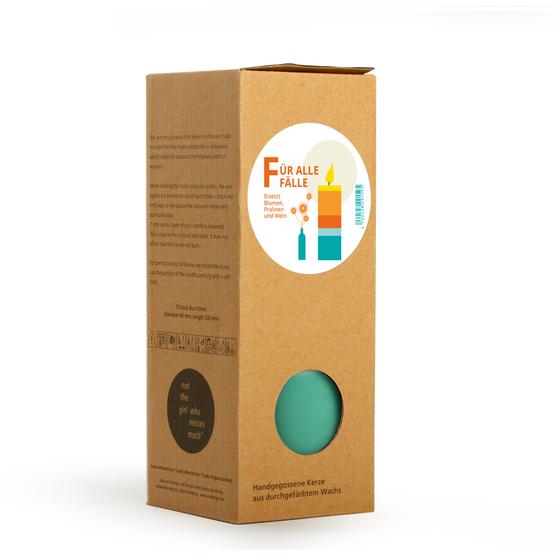Große bunte Kerze Für Alle Fälle