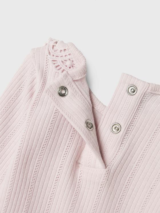 Name It Body Langarm Rundhalskragen Light Lilac