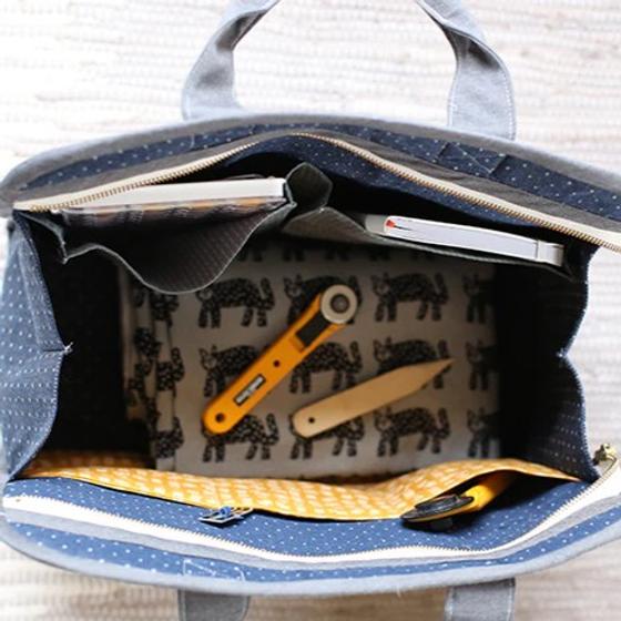 maker´s tote Noodlehead Schnittmuster
