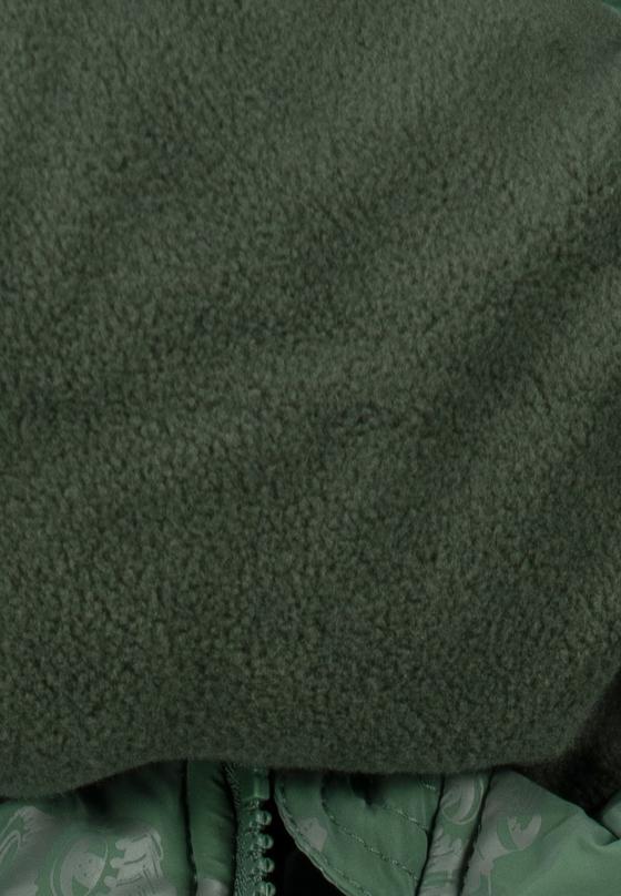 Reflektierende Winterjacke "Traktor", Fleecefutter, cypress