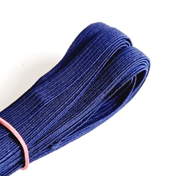 Flachgummi Stück à 50cm - himmelblau