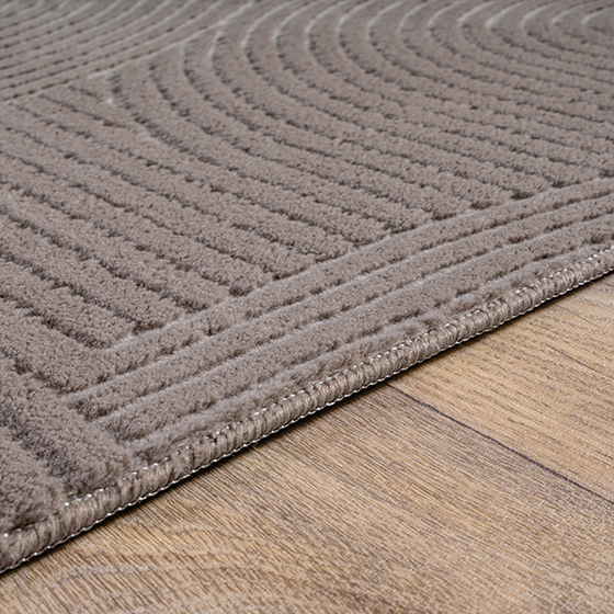 Stilo waschbar bej beige Teppich