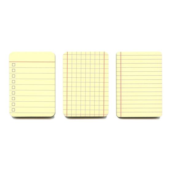 Mini- Haftnotizen Legal Pad