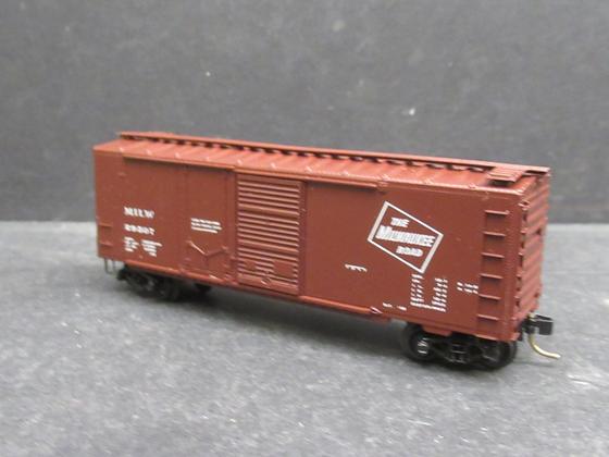 Kadee Micro-Train 22180 The Milwaukee Road Milw 29507 40 foot singel door braun Spur N