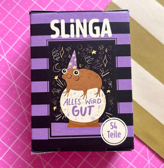 Slinga Mini Puzzle Kröte