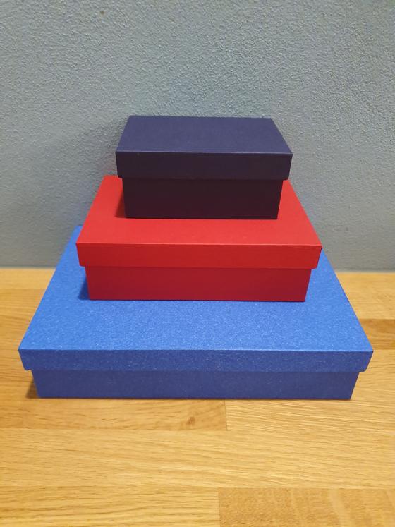 Bunte Schachtel L