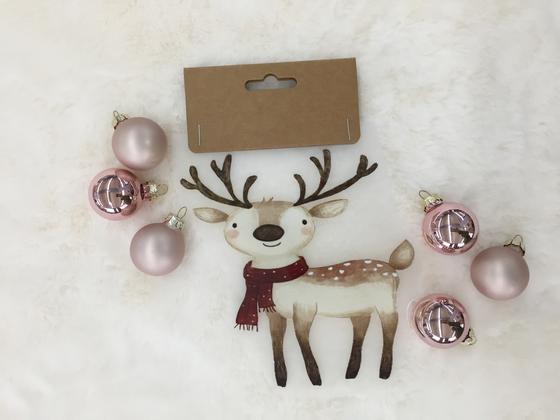 Bügelbild Rosi Reh 13,5 x 13,5cm