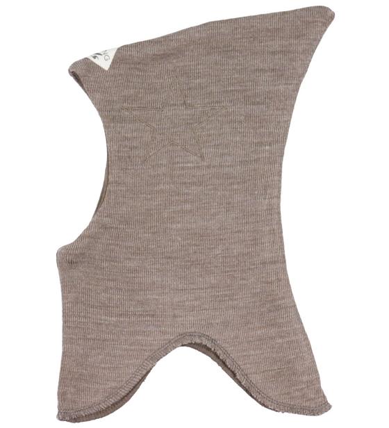 Racing Kids Woll Schlupfmütze Light Taupe Melange