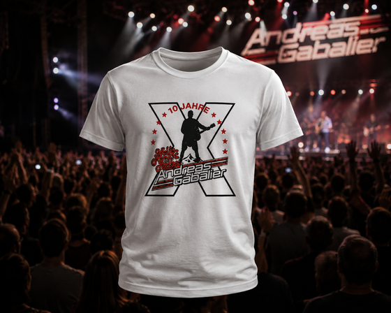 T-Shirt "10 Jahre Gabalier" Damen