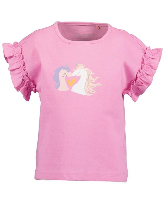 T-Shirt "Einhorn", Baumwolle, azalee