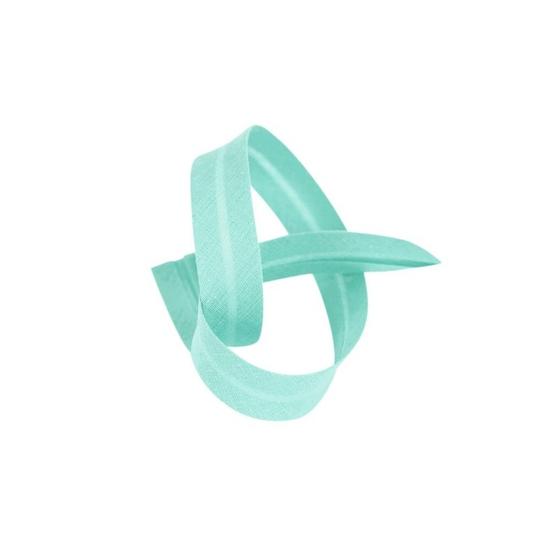Schrägband Baumwolle 20mm uni - mint 