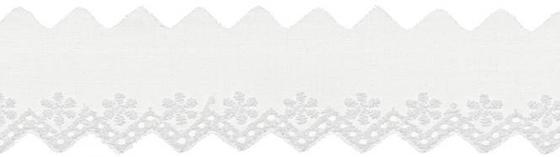 Spitzenborte 35mm weiß 189003 009