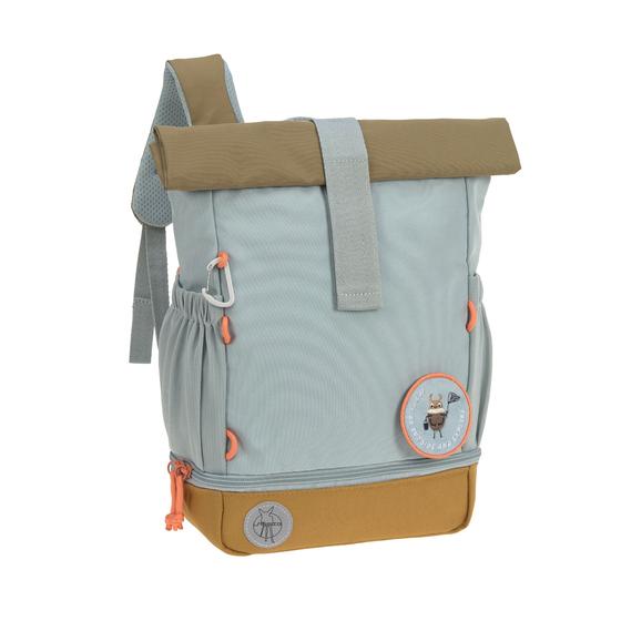 Lässig Kindergartenrucksack - Rolltop - Nature, Hellblau