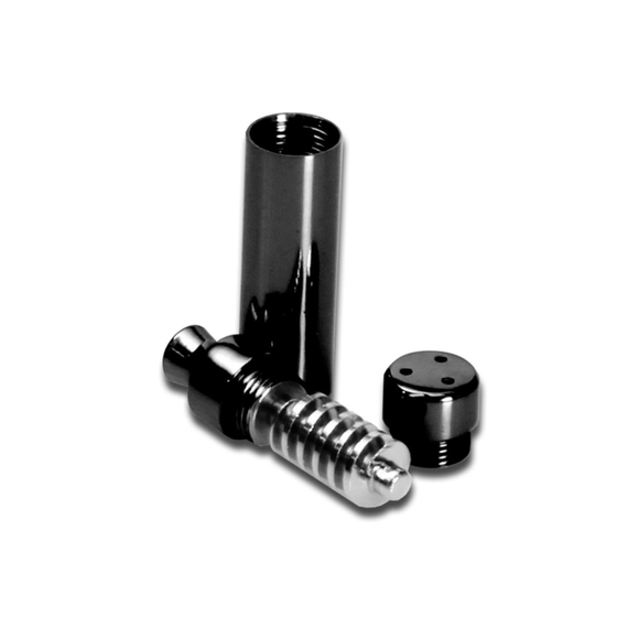 Metallpfeife, Bud Bomb, Klein, Silber