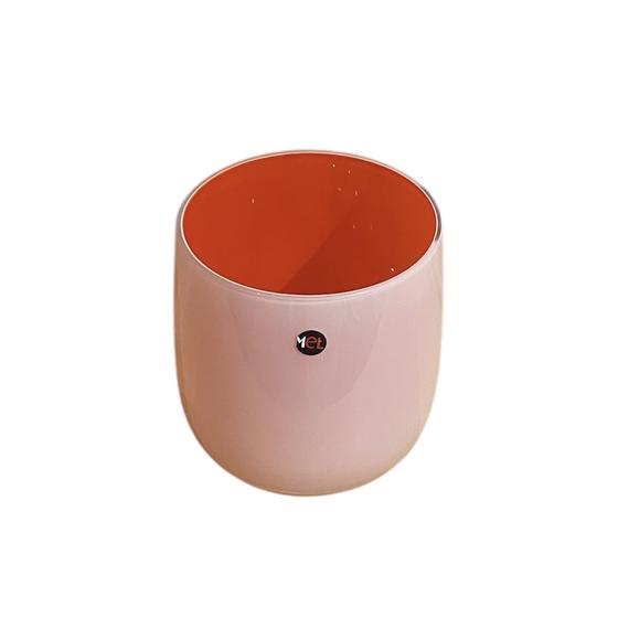 MEL Vase "Happy Spring" mittel hellrot