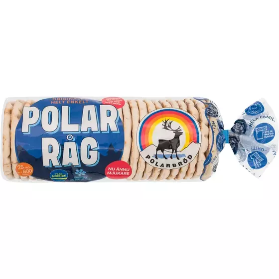 Polarbröd - Roggenfladenbrot 800g