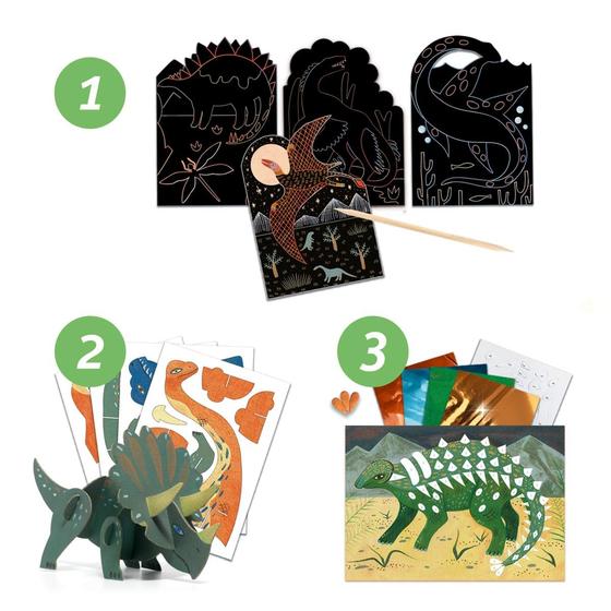 Djeco Kreative Aktivitäten Dino Box