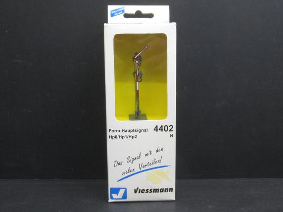 Viessmann 4402 Form-Hauptsignal mit 2 ungekoppelten Flügeln  Spur N OVP