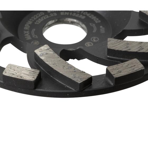 Diamant Schleifteller <br> Premium Top abrasiv <br>Ø 125 / 180 mm<br>Asphalt, Putz