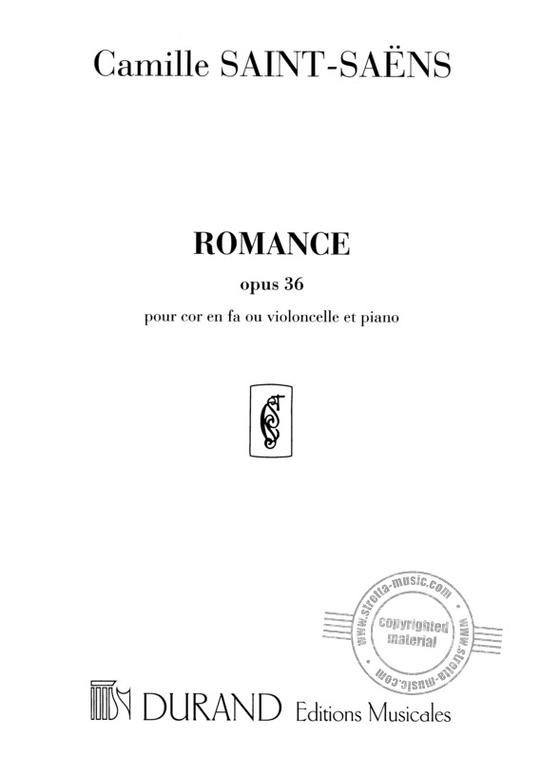 Romance Opus 36 Pour Cor