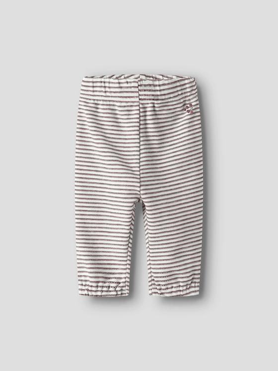 Name It Hose Streifen Oxblood Red