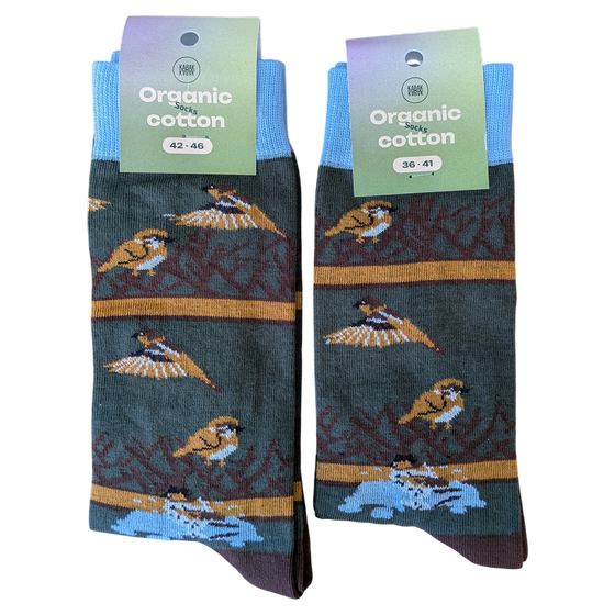 Organic Socken Spatzen