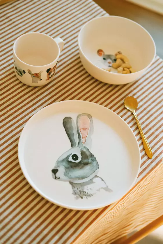 NUUKK Kinderteller Hase