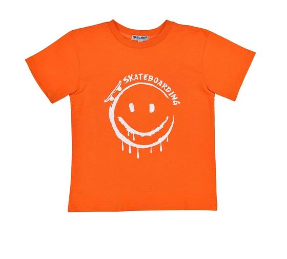 T-Shirt "Smile", orange
