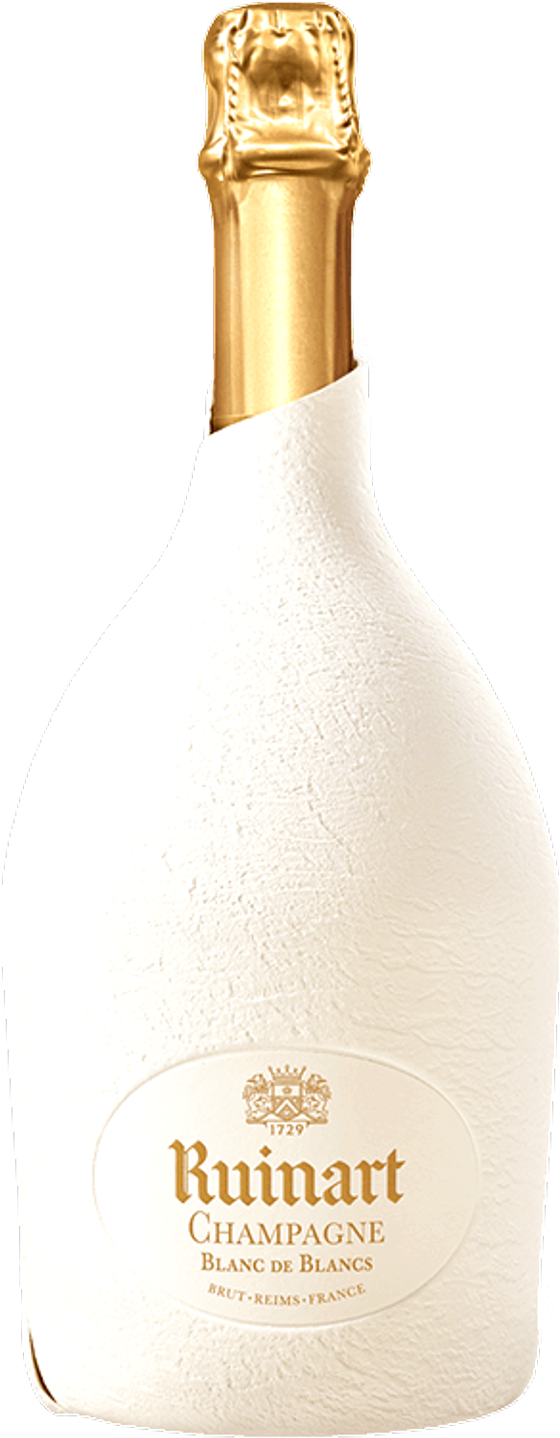 Ruinart Blanc de Blancs Brut Second Skin Champagner – Premium Chardonnay Champagner aus Frankreich mit feiner Perlage und eleganter Frische