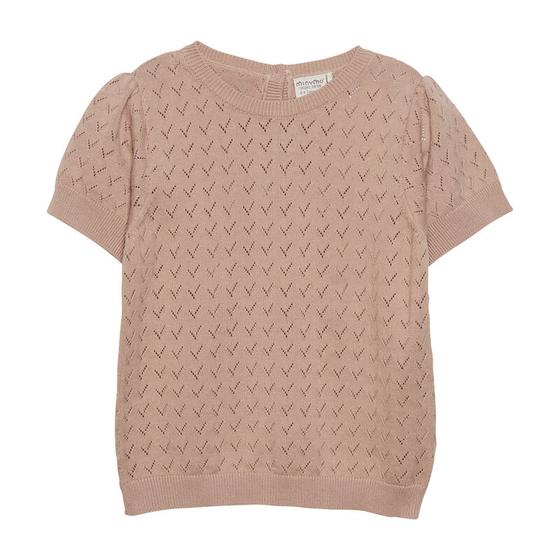 Strickshirt, Biobaumwolle, GOTS-zertifiziert, rosé