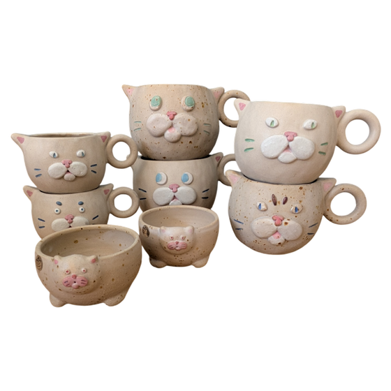 Clcin Keramik Espressotasse Katze