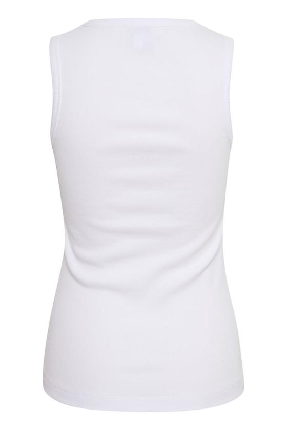 SAINT TROPEZ Tank Top AstaSZ 30512644 - weiß