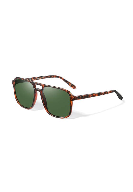eco SHADES Sonnenbrille LAI - transparent havanna baun - gemustert - Unisex