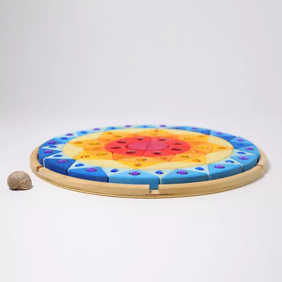 Grimm's Glitzermandala Sonne